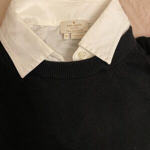 Kate Spade women’s Black Crewneck Sweater